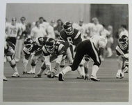 1980 Vintage CFL Denis Brodeur Press Photo Montreal Alouettes Gerry Dattilio