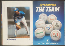 Load image into Gallery viewer, 1987 Exhibition Stadium Official Toronto Blue Jays Year Book MLB Baseball
