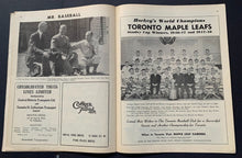 Load image into Gallery viewer, 1948 Toronto Maple Leaf Stadium Baseball Program Leafs vs Buffalo Bisons
