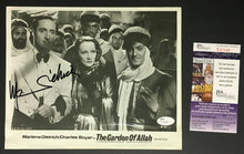 Load image into Gallery viewer, Marlene Dietrich Signed Garden Of Allah Photo Actress Singer Celebrity Auto JSA
