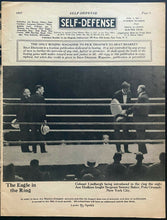 Load image into Gallery viewer, 1927 Self Defense Magazine Jack Dempsey Cover Photo Boxing Vintage
