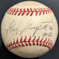 Phil Goyette Hockey Player Autographed Official 1999 World Series Baseball MLB