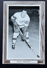 Load image into Gallery viewer, 1950-64 Beehive Corn Syrup Group 3 Hockey Photo Pete Goegen NHL
