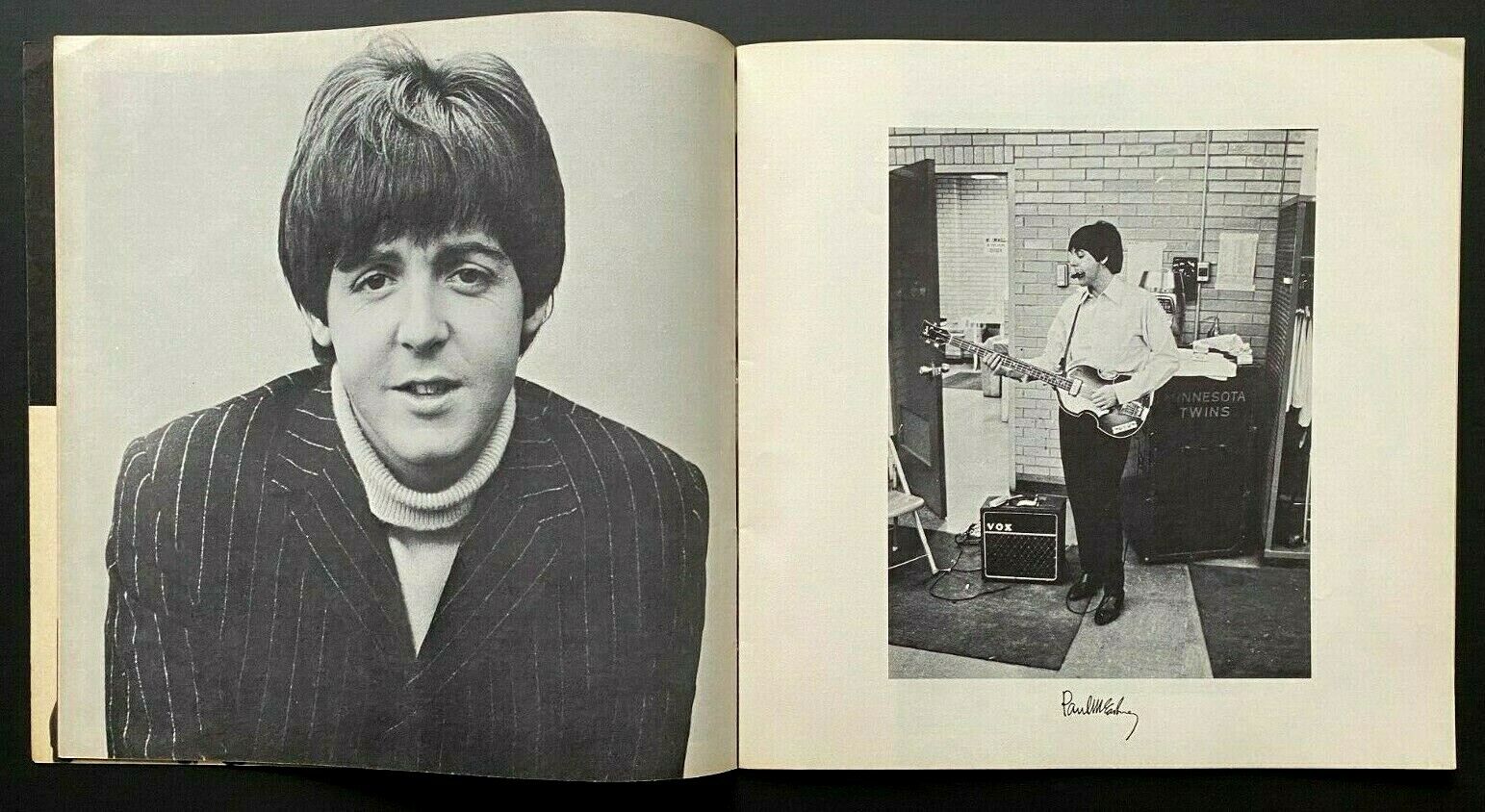 1964-1966 The Beatles 3 Major North American Concert Tour