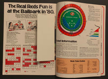 Load image into Gallery viewer, 1980 Cincinnati Reds MLB Baseball Yearbook Season Year Book Vintage
