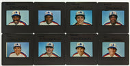 Montreal Expos 8 Different 35mm Slides League Issued Vintage MLB Dawson