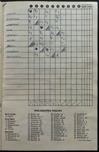 Load image into Gallery viewer, 1977 Spring Training Program Phillies Clearwater Stadium vs KC Royals Signed x10

