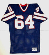 1980's Buffalo Bills NFL Football Jersey #64 Game Issued Champions XL Vintage