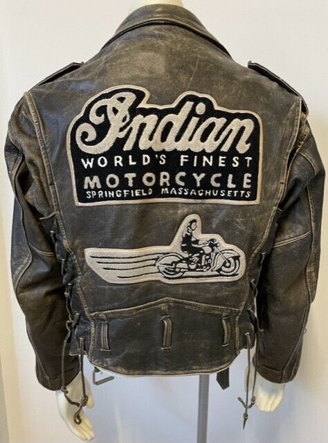 90s Distressed Leather Jacket, Distressed Vintage Leather Jacket