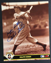 Load image into Gallery viewer, Ralph Kiner Signed Autographed Baseball Photo Rare Pittsburgh Pirates MLB
