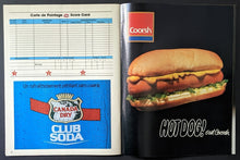 Load image into Gallery viewer, 1981 Frank Selke Autographed Montreal Forum Program Canadiens NHL Hockey LOA JSA
