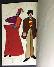 Load image into Gallery viewer, The Beatles 1968 Yellow Submarine Pop-Out Art Decorations John Lennon Unused
