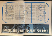 Load image into Gallery viewer, 1967 Maple Leaf Gardens Toronto NHL Program Leafs vs NY Rangers Kent Douglas
