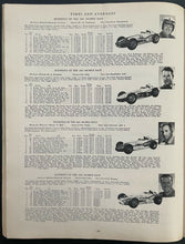 Load image into Gallery viewer, 1967 Indy 500 Racing Program + Race Issued Starting Position Lineup Sheet
