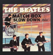 Load image into Gallery viewer, 1964 The Beatles Match Box Slow Down Record Sleeve Cover From Original 45 RPM
