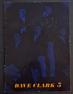 1964 Dave Clark 5 Vintage Concert Tour Program DC5 English Rock Group Music