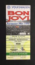 Load image into Gallery viewer, BON JOVI 1996 Unused Concert Ticket European Tour Nurnberg Frankenstadion Music
