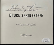 2016 Autographed Bruce Springsteen Born to Run Ltd Ed Box Set Signed Book JSA