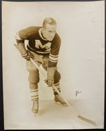 1930s Vintage Rice Type 1 Photo NHL Montreal Maroons Hockey Paul Haynes