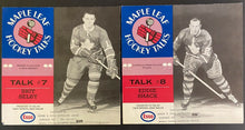 Load image into Gallery viewer, 1966 NHL Hockey Talks Full Set x10 Toronto Maple Leafs Records George Armstrong
