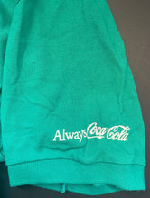 Load image into Gallery viewer, Maple Leaf Gardens Concessions Staff Shirt Coca Cola Logo Polo Toronto MLG
