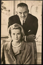 Load image into Gallery viewer, Vintage Type 1 Photo Grace Kelly Prince Ranier First Day Cover Monaco LOA
