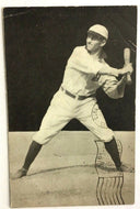 1907 Dietsche Detroit Tigers Baseball Photo Postcard David Jones VTG Stamp