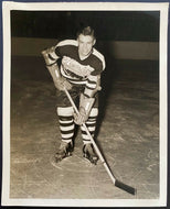 1941-42 Hockey Original Vintage Type 1 Photo Hershey Bears Frank Eddolls AHL