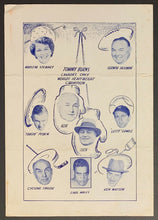 Load image into Gallery viewer, 1954 Ontario Sports Writers Celebrity Vintage Toronto Dinner Menu Program
