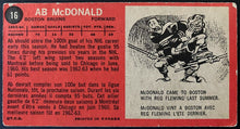 Load image into Gallery viewer, 1964-65 Vintage Boston Bruins Ab McDonald Topps Tallboy NHL Hockey Card

