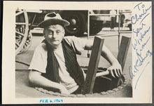 Load image into Gallery viewer, 1964 Art Carney as Ed Norton Autographed Signed Cut Television Vintage Celebrity
