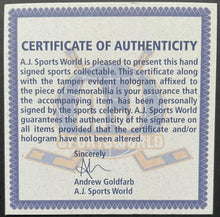 Load image into Gallery viewer, Autographed Signed Joe Carter Toronto Blue Jays Pennant Baseball MLB Vintage
