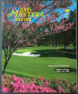 2003 Vintage PGA Golf Masters Program Mike Weir First Canadian Augusta National