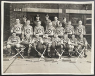 1942-43 Vintage RCAF Flyers Senior Hockey Team Type 1 Original Photo Allan Cup