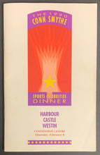 Load image into Gallery viewer, 1990 Conn Smythe Multi Autographed Celebrity Dinner Program Rickey Henderson +
