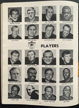 Load image into Gallery viewer, 1968 AFL Championship Game Program New York Jets Oakland Raiders NFL Football
