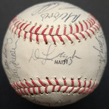 Load image into Gallery viewer, 1977 Toronto Blue Jays Inaugural Team Autographed Baseball MLB Signed JSA LOA
