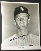 Load image into Gallery viewer, Tommy John Autographed MLB Baseball Photo Chicago White Sox Vintage Signed
