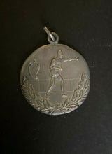 Load image into Gallery viewer, 1923 Sterling Silver 2nd Prize Boxing Medal Toronto Boxer Award
