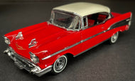 1957 Chevrolet Belair Sport Coupe 1:43 Diecast Metal Matchbox Collectibles DVG02