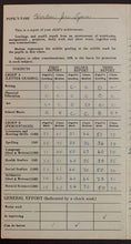 Load image into Gallery viewer, 1962 Tim Horton Signed x3 School Report Card Toronto Maple Leafs NHL LOA JSA HOF
