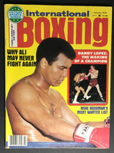Load image into Gallery viewer, 1979 International Boxing Program Magazine Muhammad Ali Cover Photo Fight
