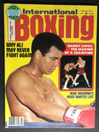 1979 International Boxing Program Magazine Muhammad Ali Cover Photo Fight