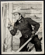 1950s Original Type 1 Photograph Allan Rocky Lane Frisco Tornado Movie Republics