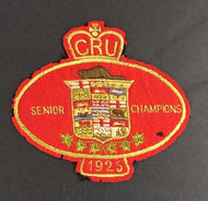1925 Grey Cup Champions Players Patch Awarded To Winner Of 13th Grey Cup CRU