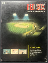 Load image into Gallery viewer, 1964 MLB Baseball Boston Red Sox Official Season Yearbook + Pesky Insert Photo
