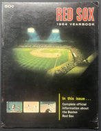 1964 MLB Baseball Boston Red Sox Official Season Yearbook + Pesky Insert Photo
