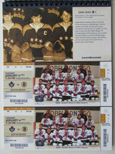 Load image into Gallery viewer, 2004-2005 Toronto Maple Leafs Full Season Ticket Book 2 Seats 45 NHL Home Games
