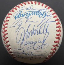 Load image into Gallery viewer, 1997 Atlanta Braves Team Signed Rawlings Baseball 23 Autos Maddux Smoltz JSA LOA
