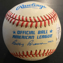 Load image into Gallery viewer, Harmon Killebrew Signed Bobby Brown Baseball Autographed MLB Twins HOFer JSA COA
